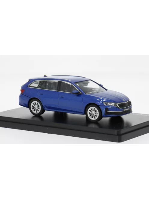 Abrex - Skoda Octavia IV FL blau 2024 1:43
