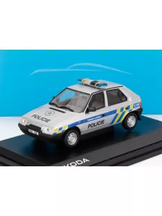 Abrex - SKODA FAVORIT 136L POLICIE 1988 SILVER BLUE