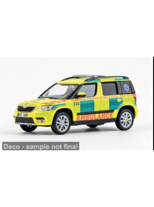 Abrex - Skoda Yeti FL, 2013, EMS Of Zlin Region, #233, 1:43