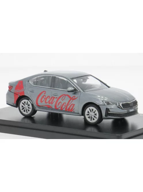 Abrex - Skoda Octavia IV FL gray 2024 Coca Cola