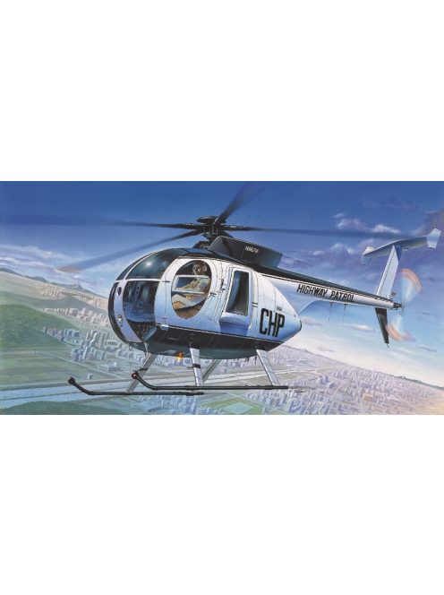 Academy -  Academy 12249 - HUGHES 500D POLICE HELICOPTER (1:48)