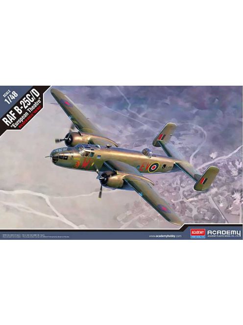 Academy -  Academy 12339 - RAF B-25C/D "European Theatre" (1:48)