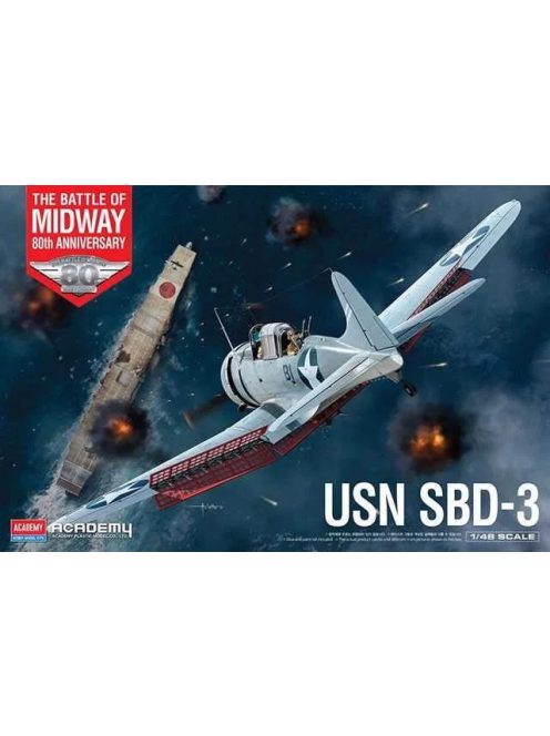 Academy - Usn Sbd-3 "Battle Of Midway"