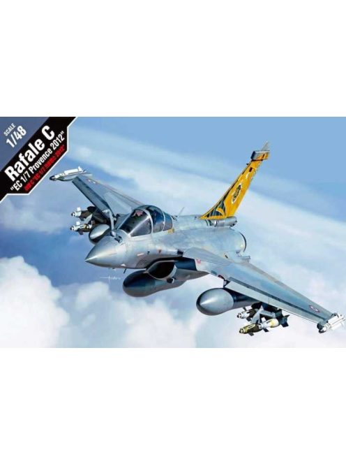 Academy - Model Kit letadlo 12346 - RAFALE C "EC 1/7 PROVENCE 2012" (1:48)