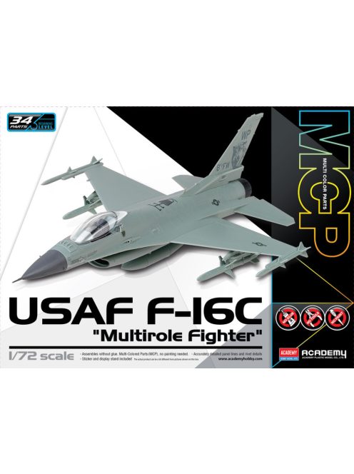 Academy -  Academy 12541 - USAF F-16C "Multirole Fighter" MCP (1:72)