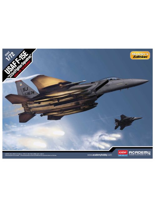Academy -  Academy 12550 - USAF F-15E "333rd Fighter Squadron" (1:72)