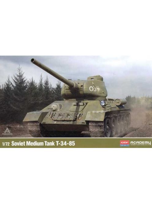 Academy - Model Kit tank 13421 - Soviet Medium Tank T-34-85 (1:72)