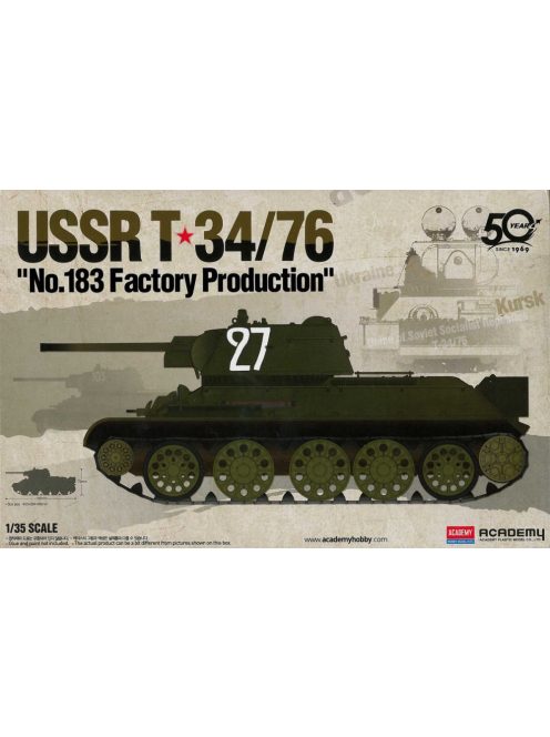 Academy -  Academy 13505 - USSR T-34/76 "No.183 Factory Production" (1:35)