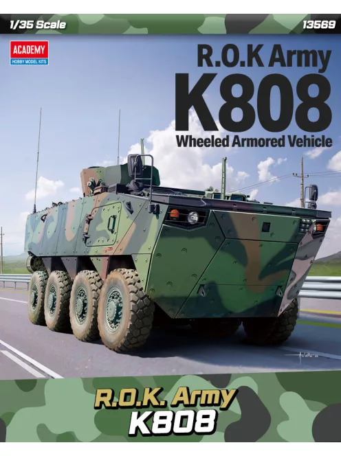 Academy - R.O.K. Army K808 Wheeled Armored Vehicle