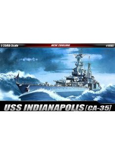 Academy -  Academy 14107 - USS CA-35 INDIANAPOLIS (1:350)