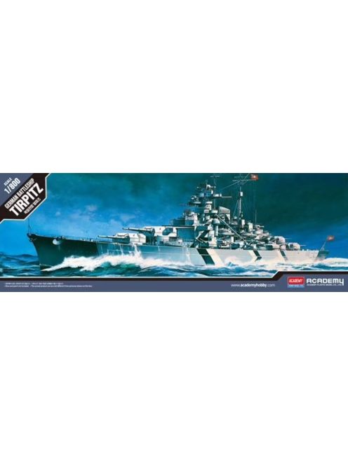 Academy -  Academy 14219 - BATTLESHIP TIRPITZ (STATIC) (1:800)