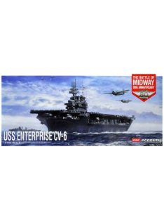   Academy - Model Kit loď 14409 - USS Enterprise CV-6 "Batte of Midway" (1:700)