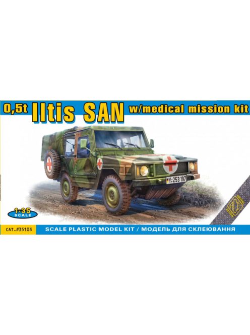ACE - 0,5t Iltis SAN w/medical mission kit