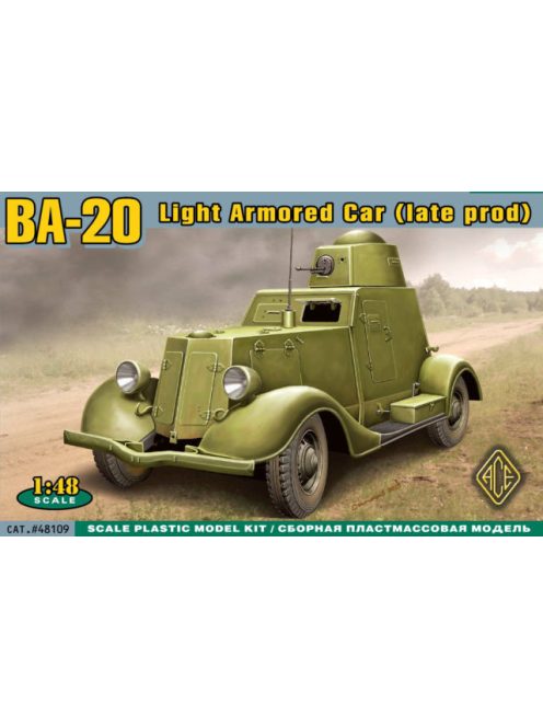 Ace - BA-20 light armored car,late prod.