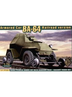 Ace - Ba-64ZhD (railroad versions) w/railway Track Set