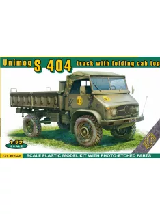 ACE - Unimog S 404 truck with folding cab top