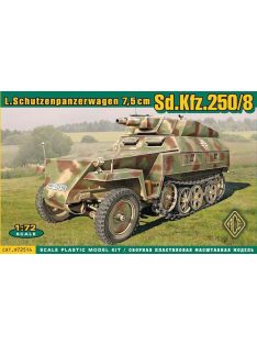 Ace - Sd.Kfz.250/8 Leichter Schutzenpanzerwage (7,5cm)