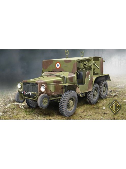 Ace - W-15T-CC French tank hunter (6x6)