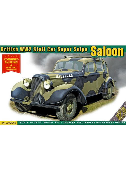 ACE - Super Snipe Saloon British Staff Car WW2