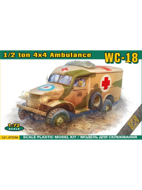 ACE - WC-18 1/2 ton 4x4 Ambulance truck