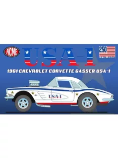 Acmemodels - 1961 Chevrolet Corvette *USA-1* white/blue/red