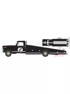   Acmemodels - 1970 Ford F-350 Ramp Truck #2 *60th Anniversary 24 Hours of Le Mans 1966* black