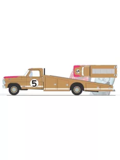   Acmemodels - 1970 Ford F-350 Ramp Truck #2 *60th Anniversary 24 Hours of Le Mans 1966* brown