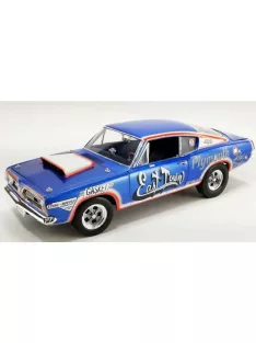   Acmemodels - 1968 Plymouth Cuda Super Stock *East Town-Arlen Vanke* blue/white/orange