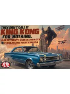 Acmemodels - 1967 Plymouth Belvedere GTX *King Kong* blue