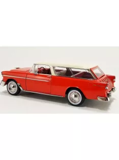   Acmemodels - 1955 Chevrolet Bel Air Normad red with white top.