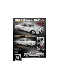 Acmemodels - 1957 Chevrolet 150 *Street Strip* grey/white