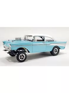 Acmemodels - 1957 Chevrolet Bel Air *Gasser* blue/white