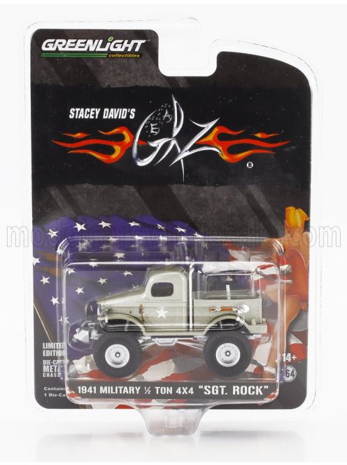 Acmemodels - DODGE ROCK MILITARY 1/2 TON 4x4 TRUCK 1941 GOLD