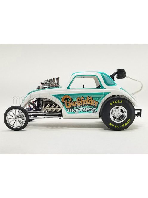 Acmemodels - FORD USA CUSTOM BURKHOLDER BROTHERS ALTERED 1940 WHITE GREEN
