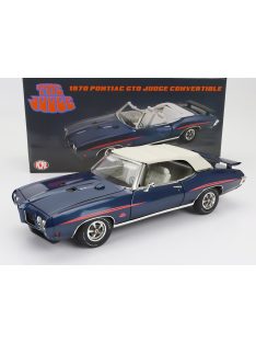   Acmemodels - PONTIAC GTO JUDGE CABRIOLET 1971 - THE JUDGE BLUE WHITE