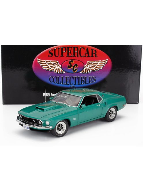 Acmemodels - FORD USA MUSTANG BOSS 429 SILVER JADE COUPE 1969 GREEN