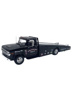   Acmemodels - DODGE D-300 TRUCK RAMP CAR TRANSPORTER DON'S SPEED SHOP 1970 BLUE