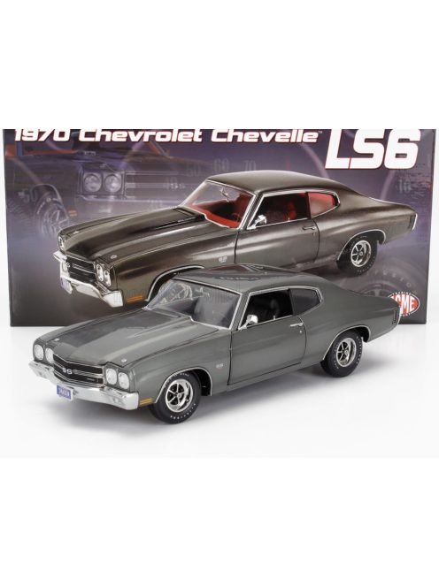 Acmemodels - CHEVROLET CHEVELLE LS6 COUPE 1970 GREY MET