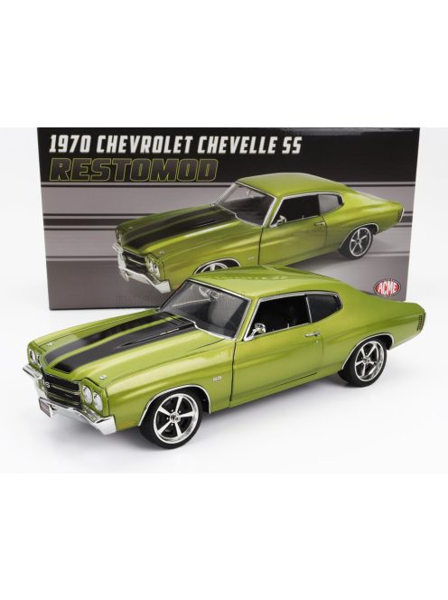 Acmemodels - CHEVROLET CHEVELLE SS COUPE RESTOMOD 1970 GREEN MET