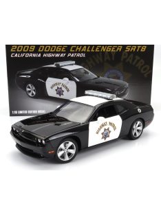   Acmemodels - DODGE CHALLENGER SRT8 COUPE POLICE HIGHWAY PATROL 2009 BLACK WHITE