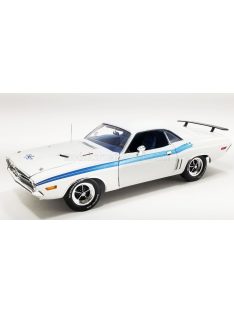   Acmemodels - DODGE CHALLENGER R/T 383 MAGNUM COUPE 1971 WHITE LIGHT BLUE