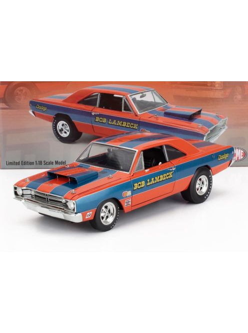 Acmemodels - DODGE DART SUPER STOCK 1968 BOB LAMBECK ORANGE BLUE