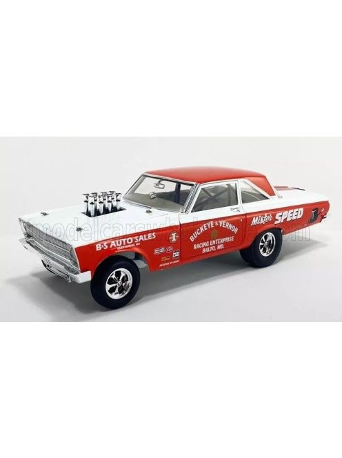 Acmemodels - PLYMOUTH CORONET AWB MISTER SPEED BS AUTO SALES RACING 1965 RED WHITE