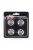 Acmemodels - ACCESSORIES SET 4X WHEELS FOR CHEVROLET BEL AIR CUSTOM CRUISER GEORGIA 1957 SILVER BLACK