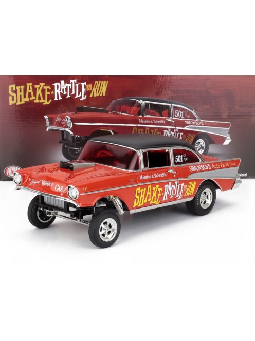 Acmemodels - CHEVROLET BEL AIR GASSER SHAKE RATTLE & RUN 1957 RED