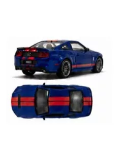   Acmemodels - 2013 Ford Mustang GT500 *Superman* deep impact blue with red stripes