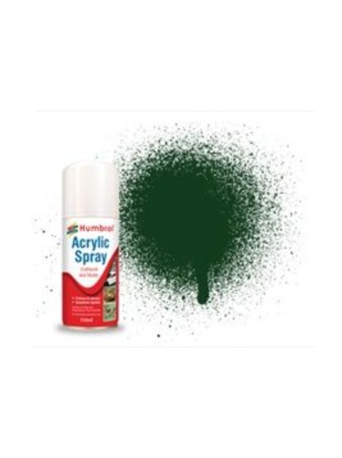 Humbrol - HUMBROL ACRYLIC HOBBY SPRAY 150ML No 3 Brunswick Green ''513'' of the 2nd Platoon