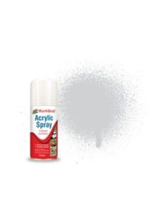   Humbrol - HUMBROL ACRYLIC HOBBY SPRAY 150ML No 11 Silver Interior Version