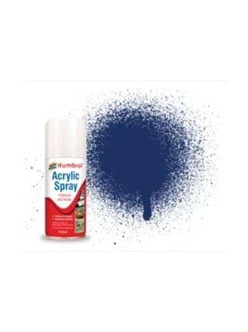 Humbrol - HUMBROL ACRYLIC HOBBY SPRAY 150ML No 15 Midnight Blue 155 mm Kanone