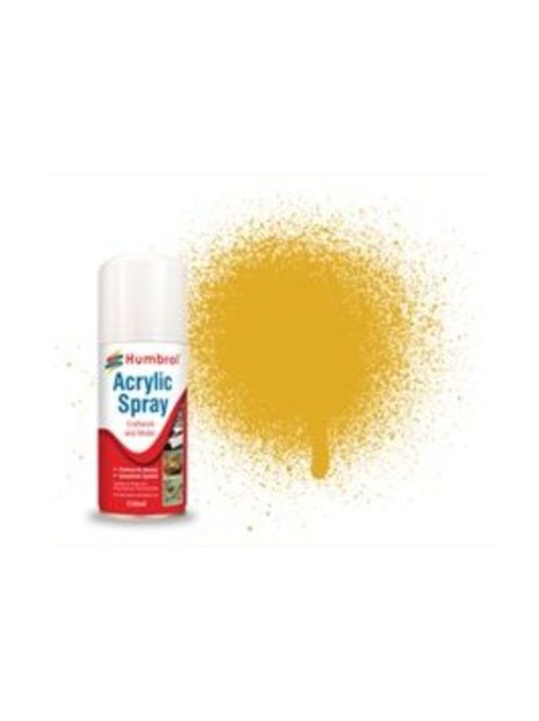 Humbrol - HUMBROL ACRYLIC HOBBY SPRAY 150ML No 16 Gold